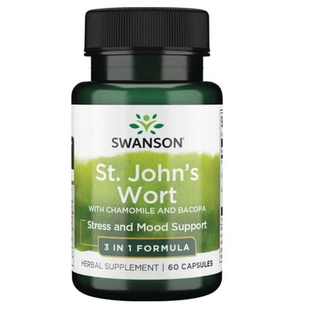 St. John's triple complex - Dziurawiec + Rumianek + Bakopa (60 kaps.)