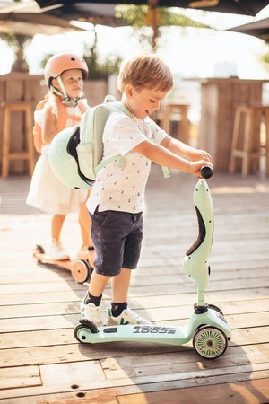 SCOOTANDRIDE Highwaykick 1 2w1 Jeździk i hulajnoga 1-5 lat Kiwi