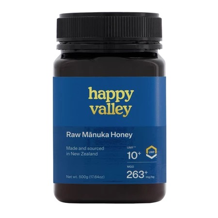 Happy Valley Miód Manuka Umf 10+ Mg 263+ 500 G