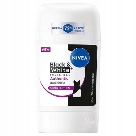 Black&amp;White Invisible Authentic antyperspirant w sztyfcie 50ml