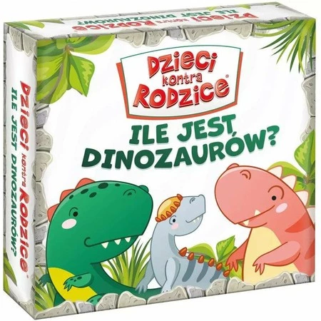 Dzieci kontra Rodzice. Ile jest dinozaurów? gra Kangur