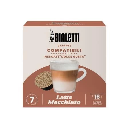 Bialetti - Dolce Gusto Latte Macchiato - 16 kapsułek