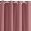 ZASŁONA GOTOWA RITA 140 X 250 CM CIEMNORÓŻOWY