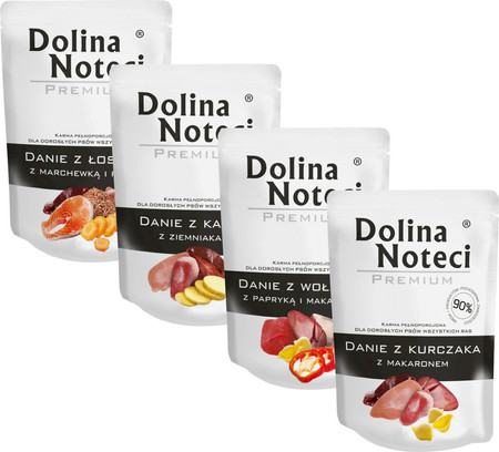 DOLINA NOTECI Premium Danie Łosoś Marchewka Ryż 300g