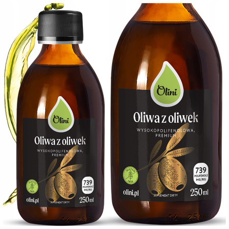 Olini Oliwa z oliwek wysokopolifenolowa 250 ml