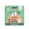 MOOMIN Baby, Pieluszki 5 MAXI (10-16kg), 60 szt. EKO BIG PACK
