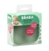 Beaba Silikonowa miseczka z przyssawką sage green