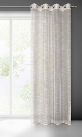 FIRANA GOTOWA RACHEL 140 X 250 CM NATURALNY