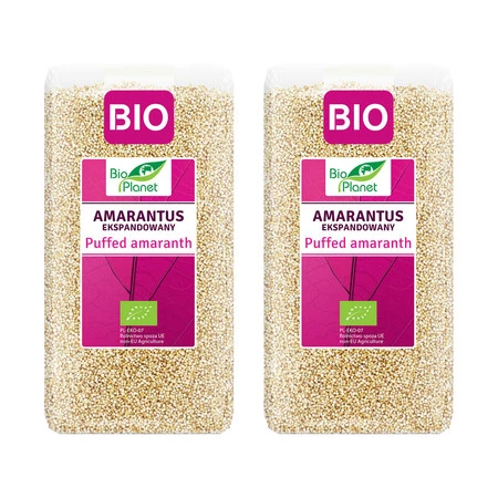 Zestaw 2x Bio Planet − Amarantus ekspandowany − 100 g