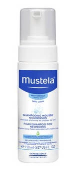 Expanscience – Mustela, szampon do włosów w piance dla dzieci i niemowląt – 150 ml