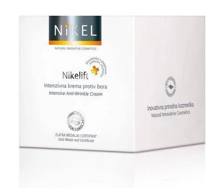 NIKEL, NIKELIFT Przeciwzmarszczkowy krem z Pomarańczą, kwiatem Immortelle, olejkiem sezamowym i wit. E, 50ml