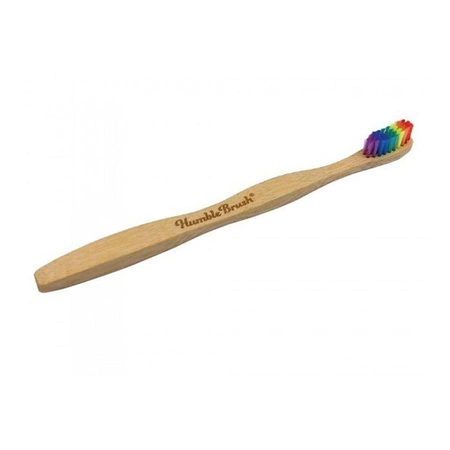 Humble Brush, Bambusowa szczoteczka do zębów, PROUD VERSION, kolorowa