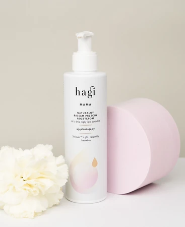 Hagi Mama - Naturalny balsam przeciw rozstępom dla kobiet od 1 dnia ciąży 200 ml