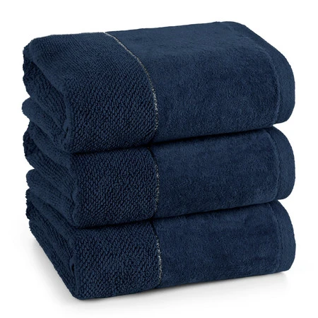 RĘCZNIK ARIA (08) 50 X 90 CM GRANATOWY