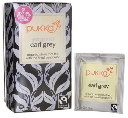 Pukka — Gorgeous Earl Grey — 20 torebek x 2 g