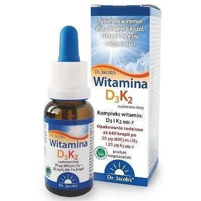 Dr Jacob'S Witamina D3K2 20 Ml