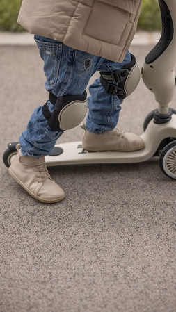 SCOOTANDRIDE Zestaw ochraniaczy dla dzieci S Ash