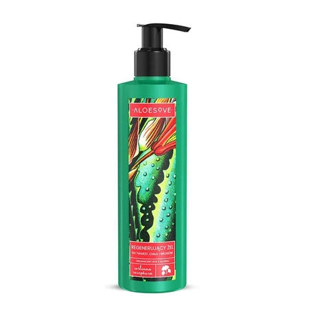 Aloesove - Regenerujący żel do twarzy, ciała i włosów - 250 ml