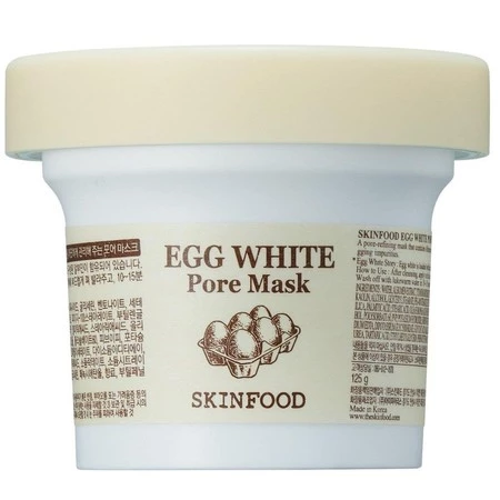 Egg White Pore Mask głęboko oczyszczająca maska do walki z rozszerzonymi porami 120g