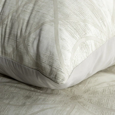 KOMPLET POŚCIELI BAWEŁNIANEJ ADELL 140 X 200 CM BEŻOWY