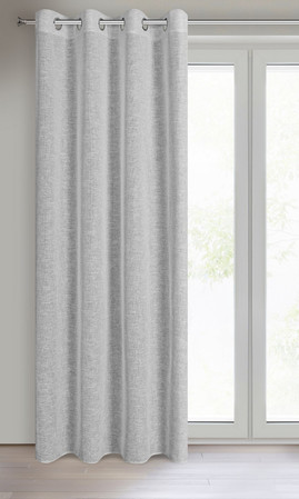 ZASŁONA GOTOWA AMARI 140 X 250 CM STALOWY