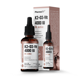 Pharmovit Witamina K2 + D3 (75 mcg + 100 mcg) 30 ml w kroplach