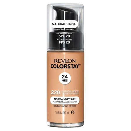 ColorStay podkład z pompką do skóry normalnej i suchej z kompleksem SoftFlex 220 Natural Beige 30ml