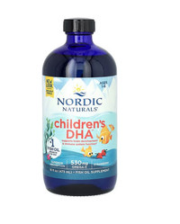 Nordic Naturals Children's DHA Omega-3 dla dzieci 530mg 437ml smak truskawka