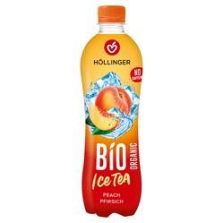 HOLLINGER NAPÓJ ICE TEA O SMAKU BRZOSKWINIOWYM BIO 500 ml