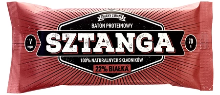 ZMIANY ZMIANY BATON PROTEINOWY SZTANGA BEZGLUTENOWY 70 g