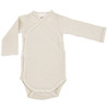 Lodger Body kopertowe niemowlęce długi rękaw bawełniane kremowe Ciumbelle Cloud Dancer r. 80