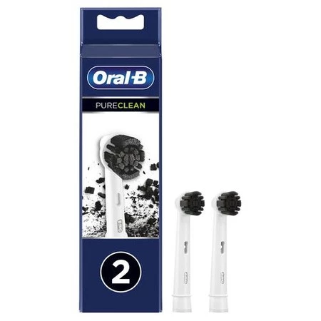 ORAL-B BRAUN KOŃCÓWKI EB20CH-2 PURE CLEAN BLACK