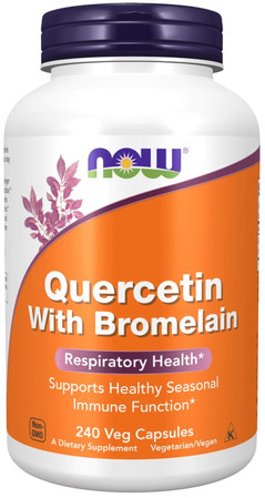 Quercetin With Bromelain (240 kaps.)