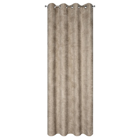 ZASŁONA GOTOWA ALETA 135 X 250 CM BEŻOWY
