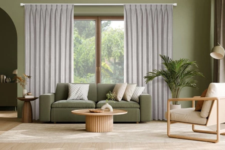 Zasłona ZAS/NELISA/C.BEŻ 125X270 FLEX