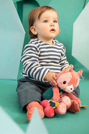 Lilliputiens Przytulanka aktywizująca wielofunkcyjna Kotka Jeanne 9 m+