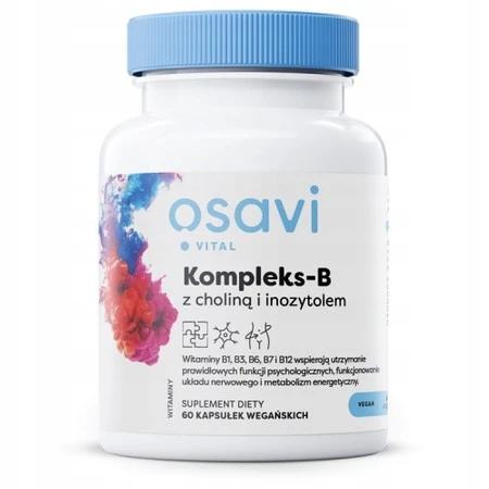 Osavi B-Complex with Choline & Inositol 60 kaps