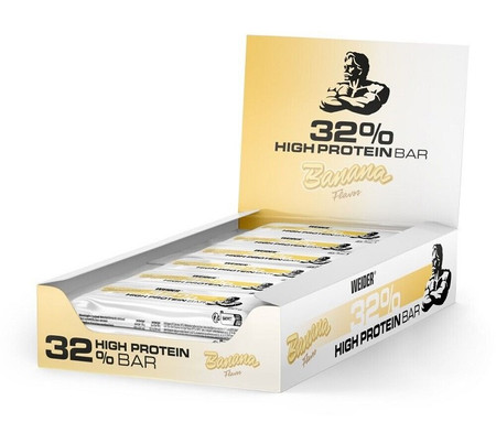 Weider 32% High Protein Bar batony proteinowe12 szt. x 60 g smak banan