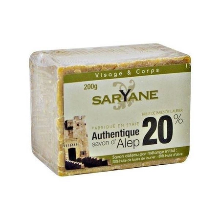 Saryane − Mydło z aleppo 20% − 200 g