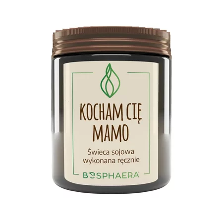 BOSPHAERA Świeca sojowa Kocham Cię Mamo 190g