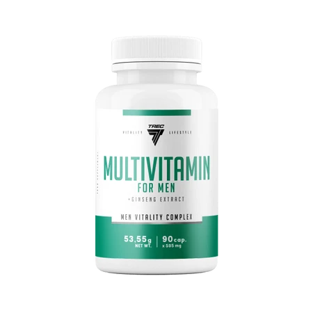 Trec MULTIVITAMIN FOR MEN kompleks witamin dla mężczyzn 90 kaps.