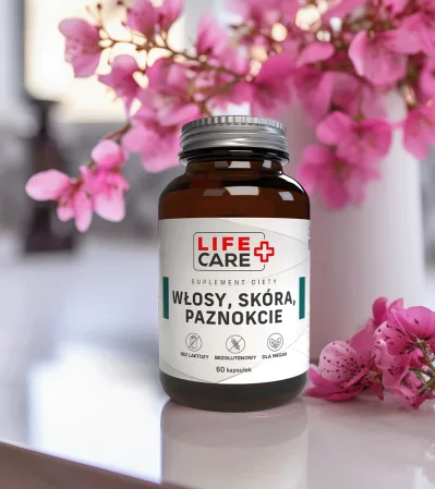 Life Care Włosy, Skóra, Pazn. 60 kaps.