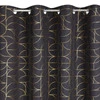 ZASŁONA GOTOWA EVI 140 X 250 CM CZARNY