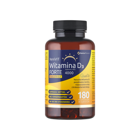 Xenico XeniVIT Witamina D Forte 180 kaps.