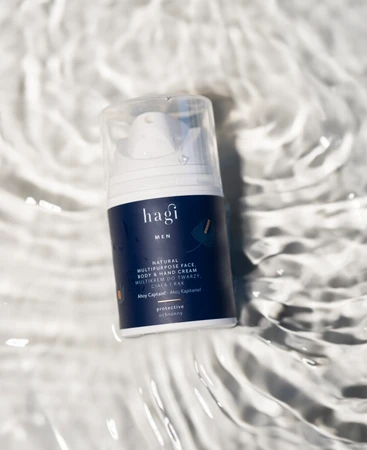 Hagi Men - Naturalny multikrem do twarzy, ciała i rąk Ahoj Kapitanie 50ml