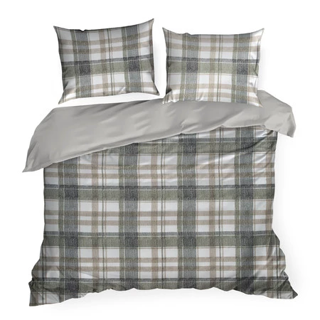 Komplet Pościeli Satynowej Spring 58 220 x 200 cm, Szary