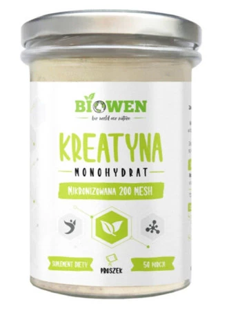 Biowen Kreatyna Monohydrant bezglutenowa 250 g