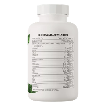 OstroVit VIT&MIN + Ashwagandha 120 tabl.