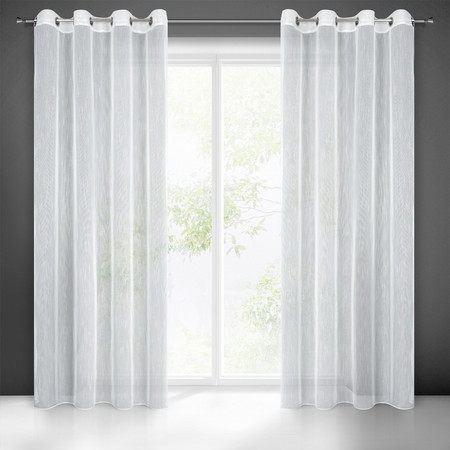 FIRANA GOTOWA MONIC 140 X 260 CM BIAŁY