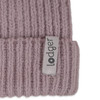 Lodger Czapeczka z wełny merino 100% różowa Rose 3-6m
